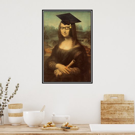 Mona Afstuderen Poster (Keuken)