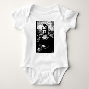 Mona Baby Creeper White Romper