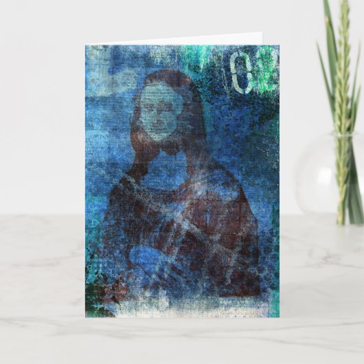 Mona Blues, Verjaardag Kaart (Voorkant)