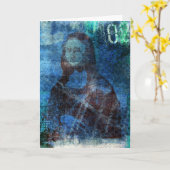 Mona Blues, Verjaardag Kaart (Gele Bloem)