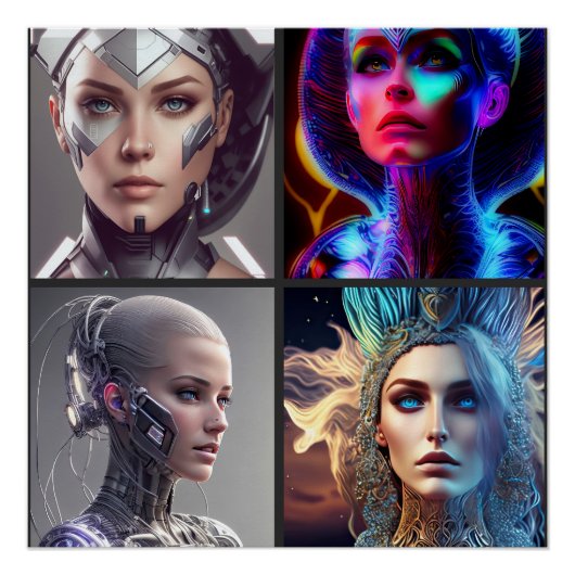 MONA CYBORG 4 PERFECT POSTER (Voorkant)