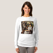Mona Does Da Vinci dames T-shirt (Voorkant volledig)