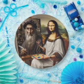 Mona Does da Vinci Papieren Bordje (Feest)
