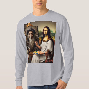 Mona Does da Vinci T-shirt met lange mouwen