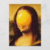 Mona Egg Yolk Funny Briefkaart (Voorkant)