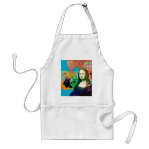 Mona en de Colorful Koe Standaard Schort