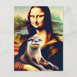 Mona en haar Otter Briefkaart