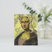 Mona ging naar de Salon Briefkaart (Staand voorkant)