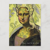 Mona ging naar de Salon Briefkaart (Voorkant)