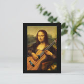 Mona Guitar Briefkaart (Staand voorkant)
