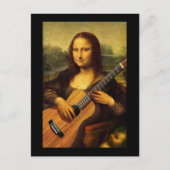 Mona Guitar Briefkaart (Voorkant)