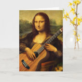 Mona Guitar Kaart (Gele Bloem)