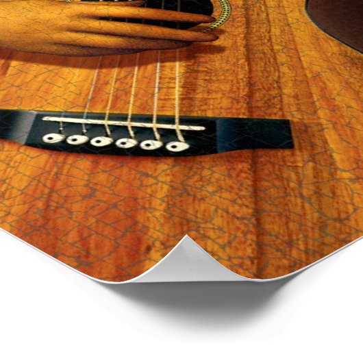 Mona Guitar Poster (Hoek)