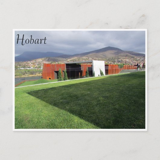 mona hobart museum briefkaart (Voorkant)