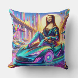 Mona in de toekomst en een chique auto kussen