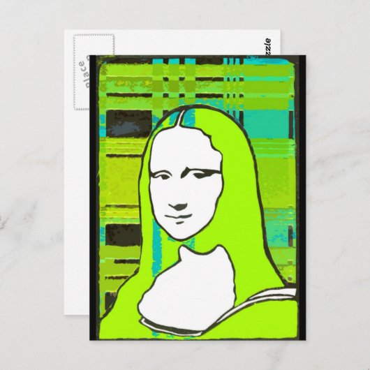 Mona Incognito Briefkaart (Voorkant / Achterkant)