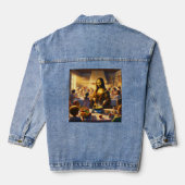Mona kookt voor kinderen denim jacket (Achterkant)