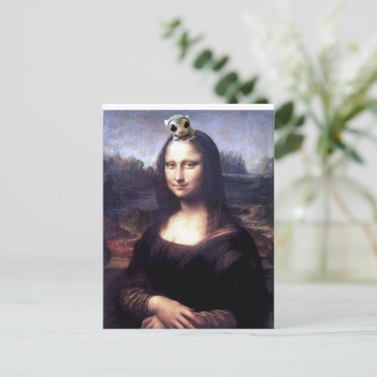 Mona Lemmy Briefkaart (Staand voorkant)
