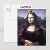 Mona Lemmy Briefkaart (Voorkant / Achterkant)