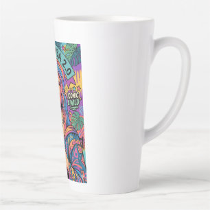 Mona Lisa 2.0 Pop Art – Modern Virale Icon met Sma Latte Mok