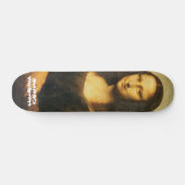 Mona Lisa, Abstracte wapens Persoonlijk Skateboard (Horizontaal)