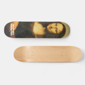 Mona Lisa, Abstracte wapens Persoonlijk Skateboard (Horizontaal)