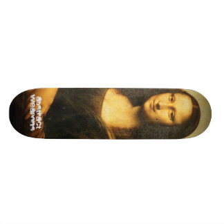 Mona Lisa, Abstracte wapens Persoonlijk Skateboard