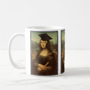 Mona Lisa Afstudeer Hoed Koffiemok