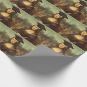 Mona Lisa Afstuderen Cadeaupapier (Hoek)