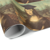 Mona Lisa Afstuderen Cadeaupapier (Rol Hoek)