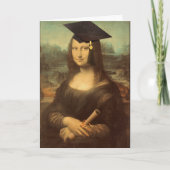 Mona Lisa Afstuderen Kaart (Voorkant)