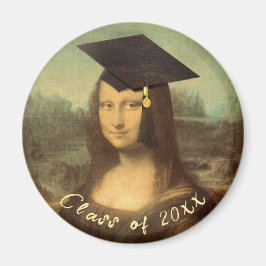 Mona Lisa Afstuderen Magneet