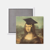 Mona Lisa Afstuderen Magneet (Voorkant / Achterkant)