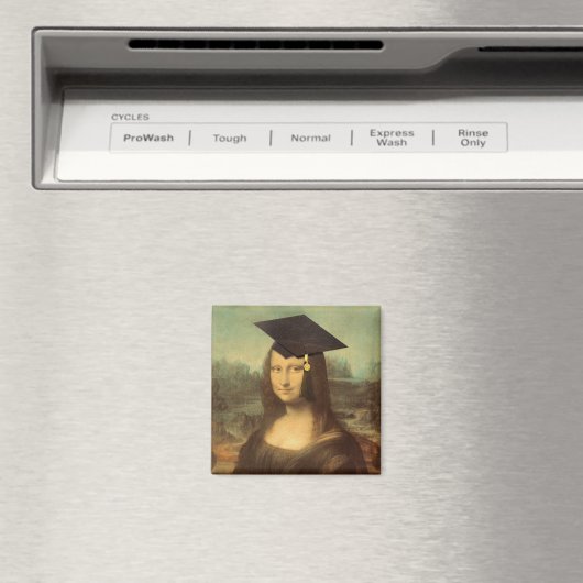 Mona Lisa Afstuderen Magneet (Insitu (Vaatwasser))