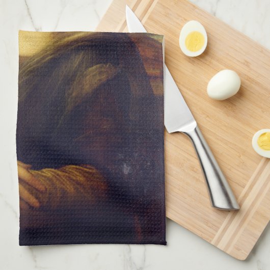 Mona Lisa American MoJo Kitchen Towel Theedoek (Quarter Fold)