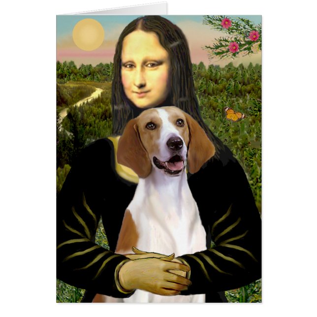 Mona Lisa - Amerikaanse vosshond (Voorkant)