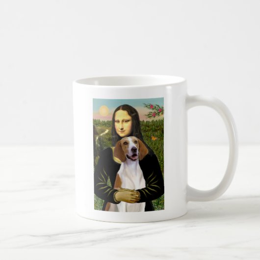 Mona Lisa - Amerikaanse Vosshond Koffiemok (Rechts)