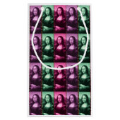 Mona Lisa Animal Print Green Roze Paars Klein Cadeauzakje (Achterkant)