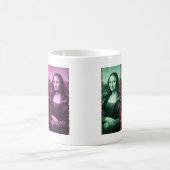 Mona Lisa Animal Print Green Roze Paars Koffiemok (Center)