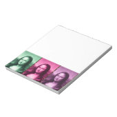 Mona Lisa Animal Print Green Roze Paars Notitieblok (Linkerzijde)