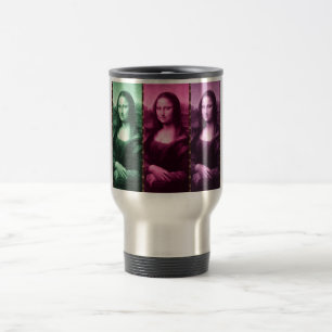 Mona Lisa Animal Print Green Roze Paars Reisbeker