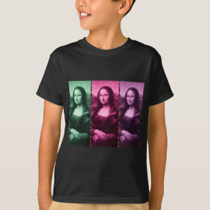 Mona Lisa Animal Print Green Roze Paars T-shirt