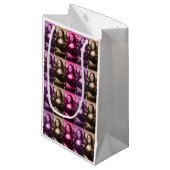 Mona Lisa Animal Print Paarse roze chocolade Klein Cadeauzakje (Voorkant Gekanteld)