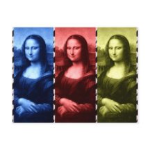 Mona Lisa Animal Print Primaire kleuren