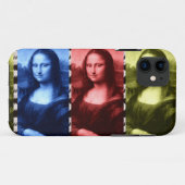 Mona Lisa Animal Print Primaire kleuren Case-Mate iPhone Case (Achterkant (horizontaal))