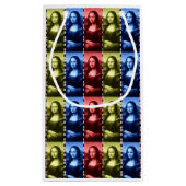 Mona Lisa Animal Print Primaire kleuren Klein Cadeauzakje (Achterkant)