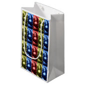 Mona Lisa Animal Print Primaire kleuren Klein Cadeauzakje (Voorkant Gekanteld)