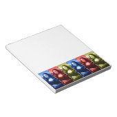 Mona Lisa Animal Print Primaire kleuren Notitieblok (Schuin)