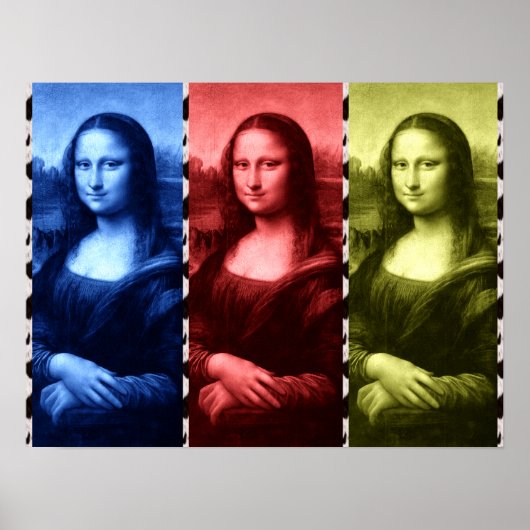 Mona Lisa Animal Print Primary Colors (Voorkant)