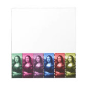 Mona Lisa Animal Print Rainbow Notitieblok (Voorkant)